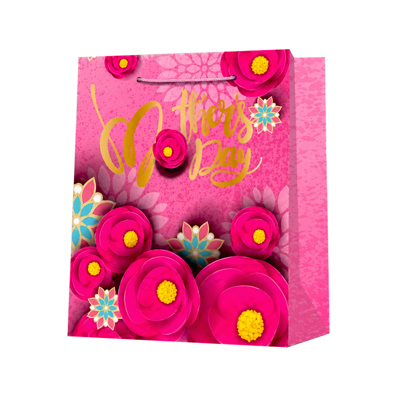 حقائب التسوق العمودية Pink Rose Mother